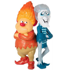 HOT MISER AND COLD MISER FIGURES-A YEAR WITHOUT A SANTA CLAUS-1974-SO CUTE!
