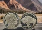 🔥BU 1/10 Oz .999 Silver Buffalo Round From Golden State Mint ! Free Shipping!🔥
