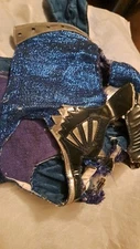 Blue Panther Pro Grade Wrestling Mask Signed Ring Worn By El Pony