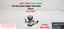 2025-2026 Volvo Ex90 3rd Row Rear Right Seat Belt 32131837