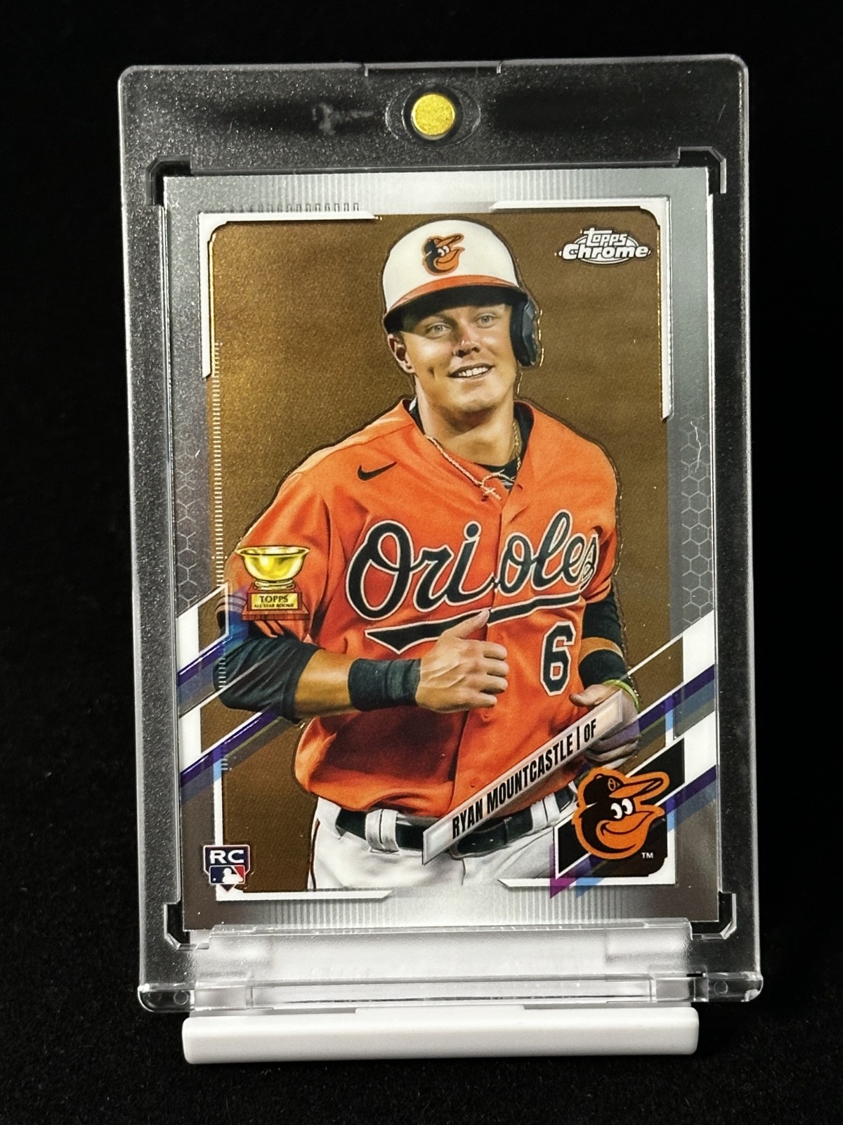 2021 Topps Chrome - Ryan Mountcastle #63 Rookie Card RC