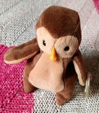 Vintage TY Beanie Baby- Hoot the Owl