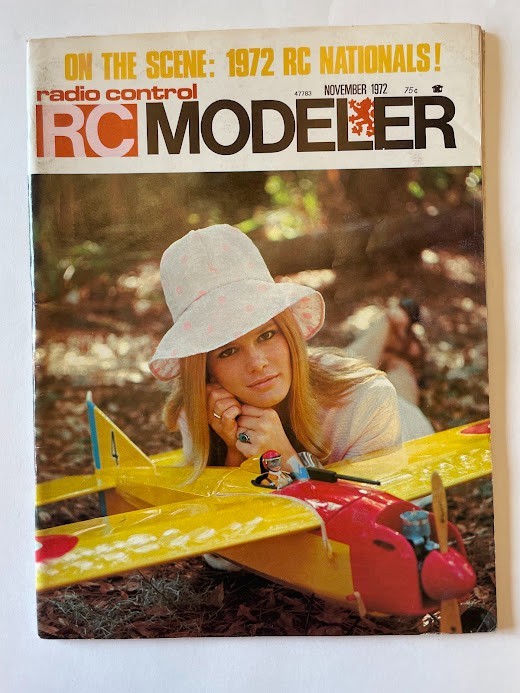 Vintage RC Modeler Magazine November 1972 Radio Control Airplane Nationals