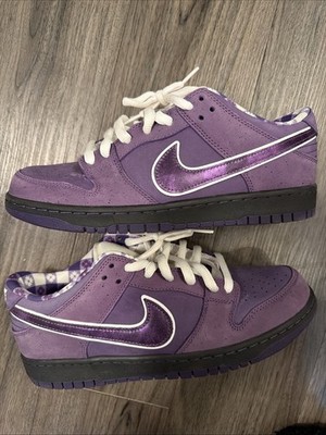 VVNDS Nike SB Dunk Low x Concepts Purple Lobster Size 9