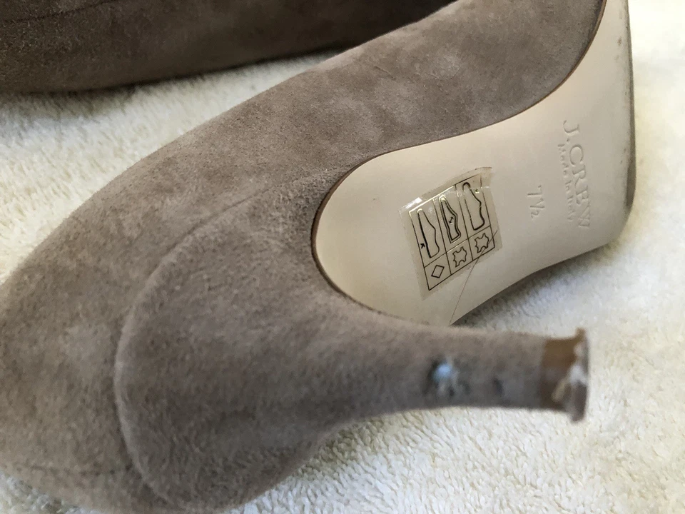 Damas -J Crew (Tacones Gatito)- Talla 7 1/2 Foto 4 de 4