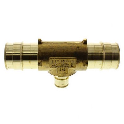 Uponor LF4701150 1'' x 1'' x 1/2'' ProPEX Reducing Tee, Case of 10