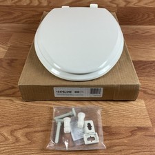 Mayfair 1847SLOW Kendall Slow Close Elongated Enameled Wood Toilet Seat - White