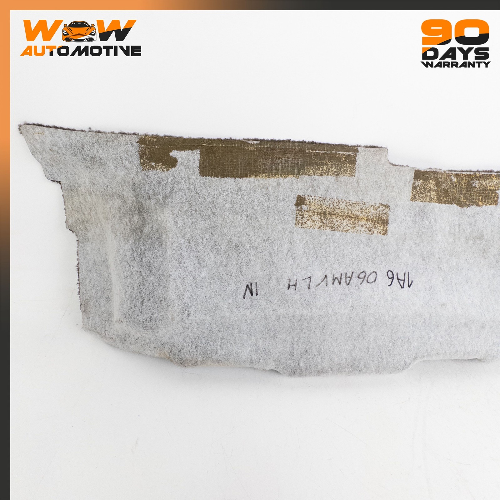 06-16 ASTON MARTIN V8 VANTAGE FRONT LEFT FLOOR SILL CARPET COVER TRIM OEM