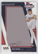 2019 Panini USA Baseball Stars & Stripes Jumbo Relics 246/299 Drew Parrish 03rx