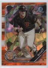 2019 Bowman Chrome Draft Sapphire Orange 20/25 Joey Bart #BDC-134 g6p