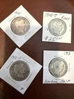 Barber Half Dollar 50c  *Silver 90%- (Lot Of  4)