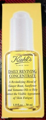 Kiehl's Daily Reviving Concentrate Antioxidant Face Serum 1 oz - 30 ml NIB