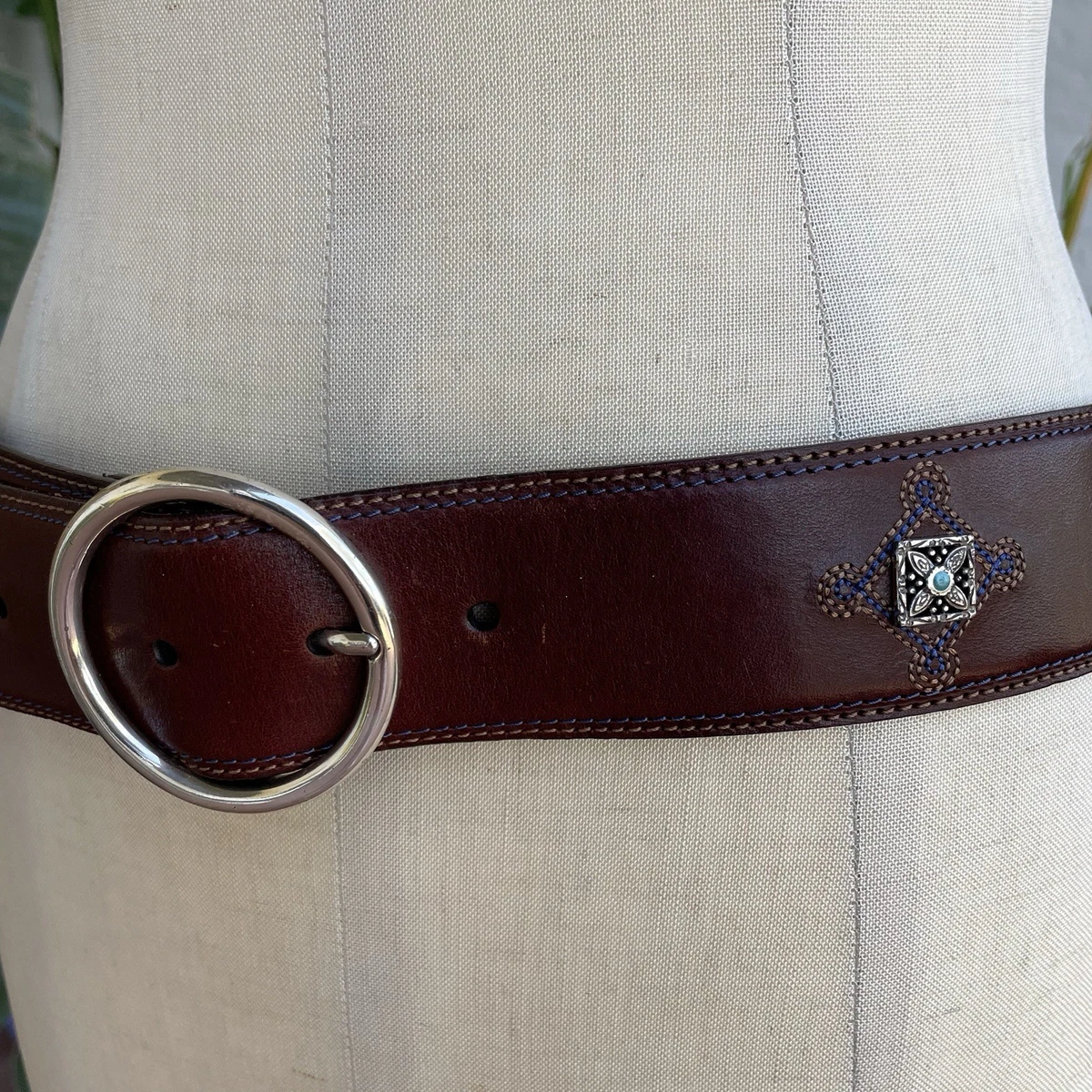 Brown Solid Size XL Belts for Women for sale | eBay
