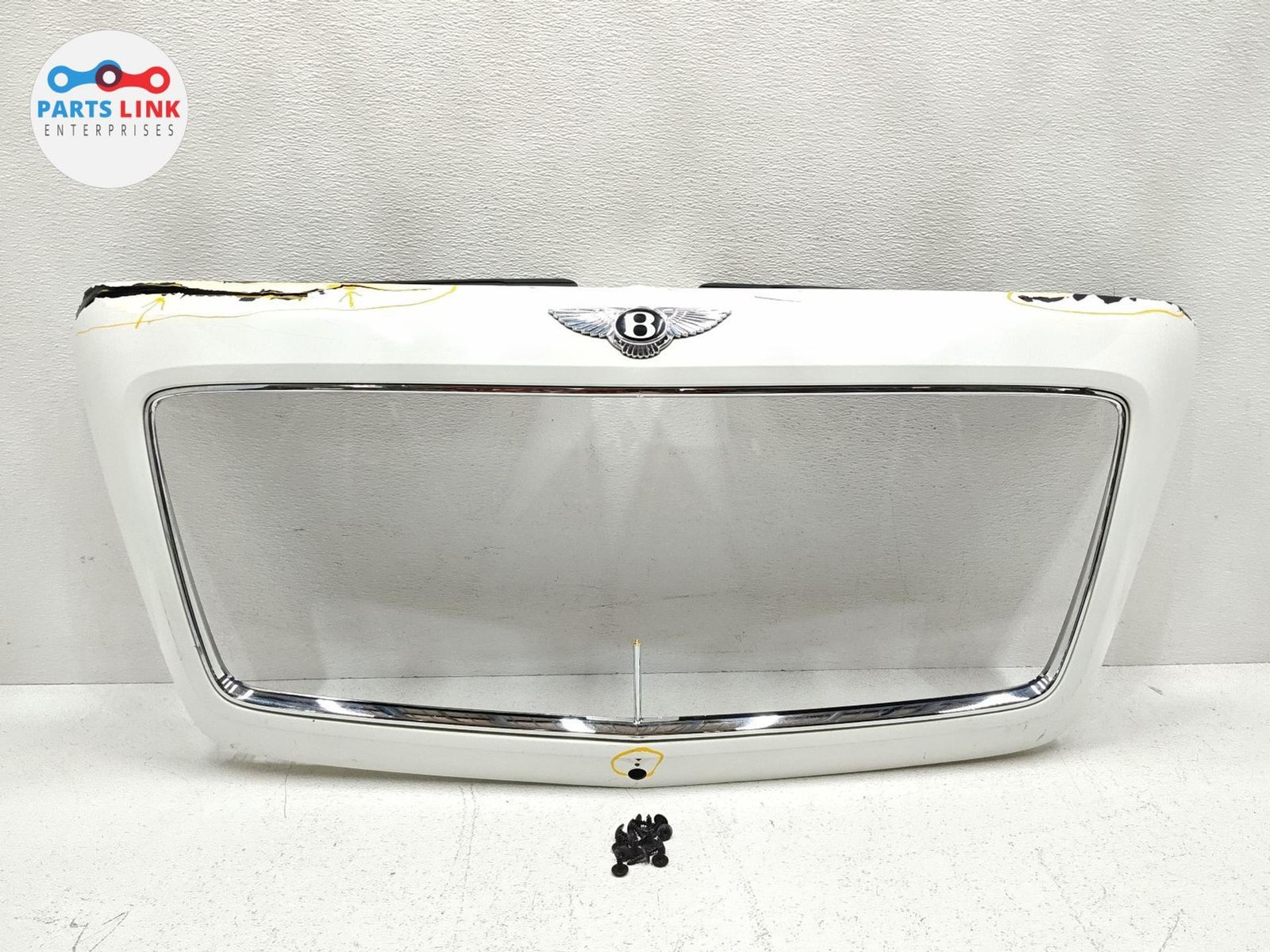 Bentley Bentayga Speed 2017-2020 Front Grille molding White