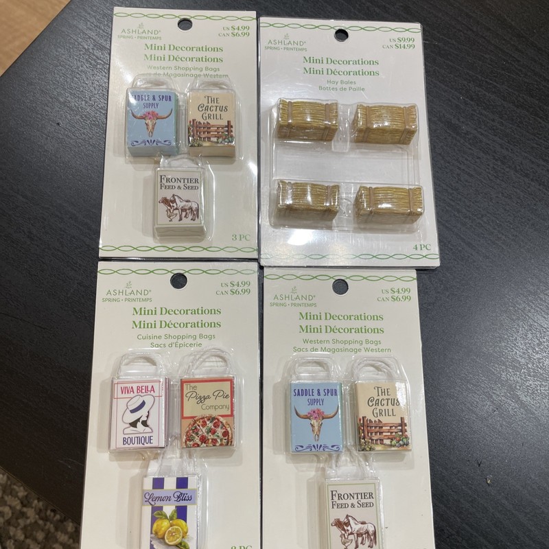 ASHLAND MINIATURES SPRING 2025 Lot Of 4 Minis New