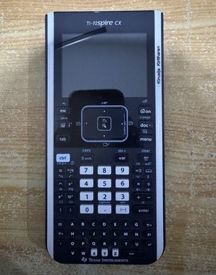 Texas Instruments TI-Nspire CX CAS Handheld - Grafiktaschenrechner, Schwarz