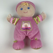 Fisher Price Pink My First Doll Stuffed Plush Baby Rattle Security Lovey 2008