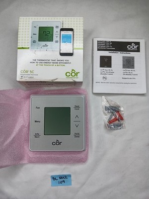 Carrier COR 5C PROGRAMMABLE THERMOSTATS (Wi-Fi Enabled) TSTWHA01