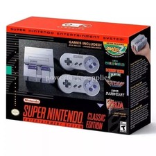 Super Classic Mini Entertainment System SNES Included 21 Games 1SET NO USED