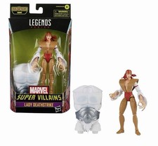 Marvel Legends Super Villains Lady Deathstrike BAF Xemnu 6  Action Fig JJ0225JW