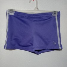 Justice Purple and White Mesh Shorts size 7