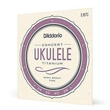  Used "Unused item" D'Addario Ukulele string EJ87C Titanium Concert concert