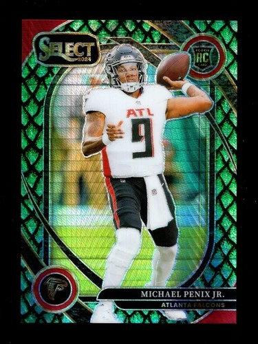 2024 SELECT CLUB LEVEL DRAGON SCALE PRIZM #235 MICHAEL PENIX JR RC 28/81 FALCONS