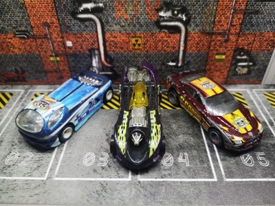 Hot Wheels - Highway 35 Konvolut - 3x beschädigte Autos