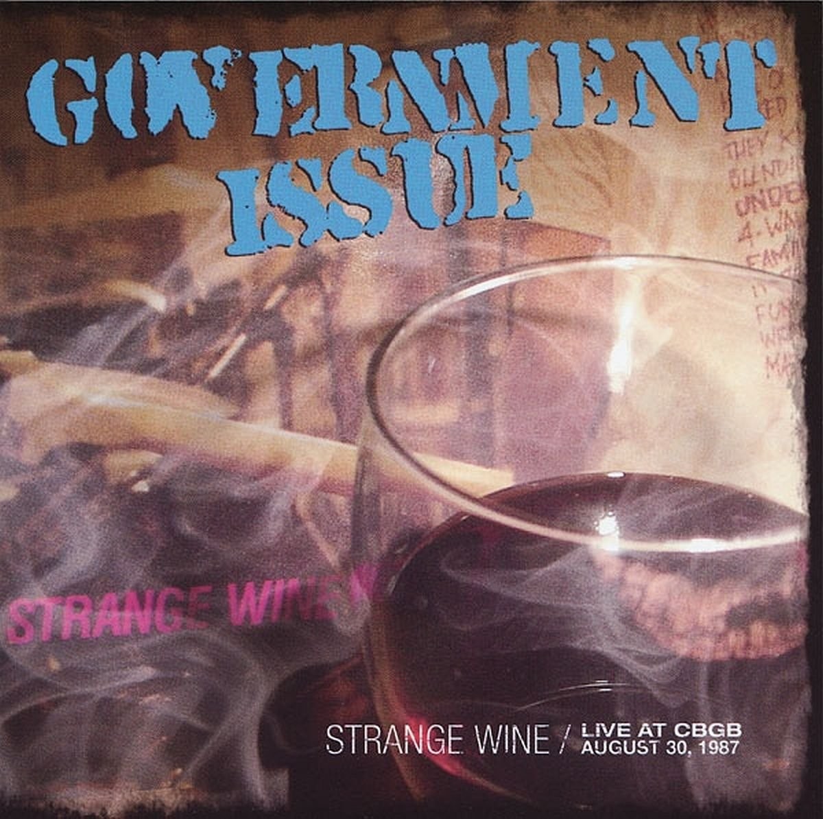 Правительство выпустило альбом Strange Wine (CD)