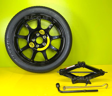 MINI DONUT SPARE TIRE 135/70-18" WITH JACK FITS:2019-2025 HYUNDAI ELANTRA N