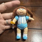 Vintage Cabbage Patch Miniature Posable Doll 1984 Brown Hair