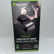 Canon DLSR Mirrorless Battery Charger DigiPower Travel LP-E6, LP-E10, LP-E17