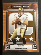 2025 Panini Donruss Optic - Captain in Charge Drew Brees #8