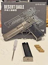 1:2 Alloy Army DESERT EAGLE Eject Toy Mini Gun Non-firing Israeli Defense Forces