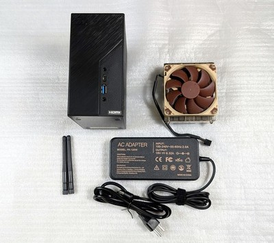 ASROCK DeskMini X300 AMD AM4 Barebone Mini PC w/Noctua Cooler - FOR PARTS/REPAIR