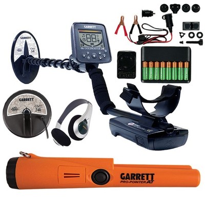 Garrett Goldmaster 24k Metal Detector with Pro Pointer Pinpointer