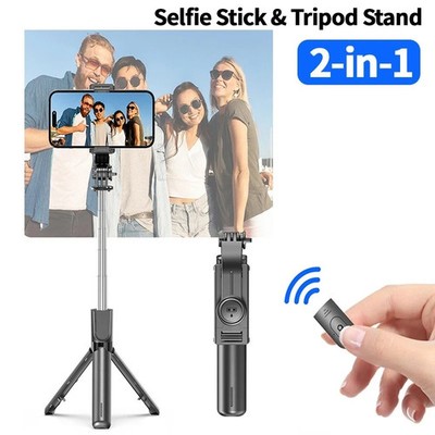 Bluetooth Selfie Stick Stativ Teleskop Fernbedienung Einbeinstativ Ausziehbar Handyhalter