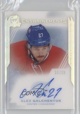 2015-16 Upper Deck The Cup Enshrinements 18/99 Alex Galchenyuk #E-AG Auto 1pc9