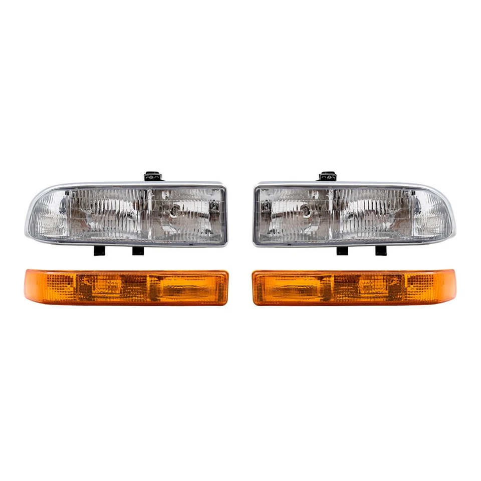 Faros y luces de señalización de estacionamiento para 98-05 Blazer y 98-04 S10 Foto 2 de 4