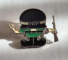 Army MP Military Police Hat Or Lapel Pin