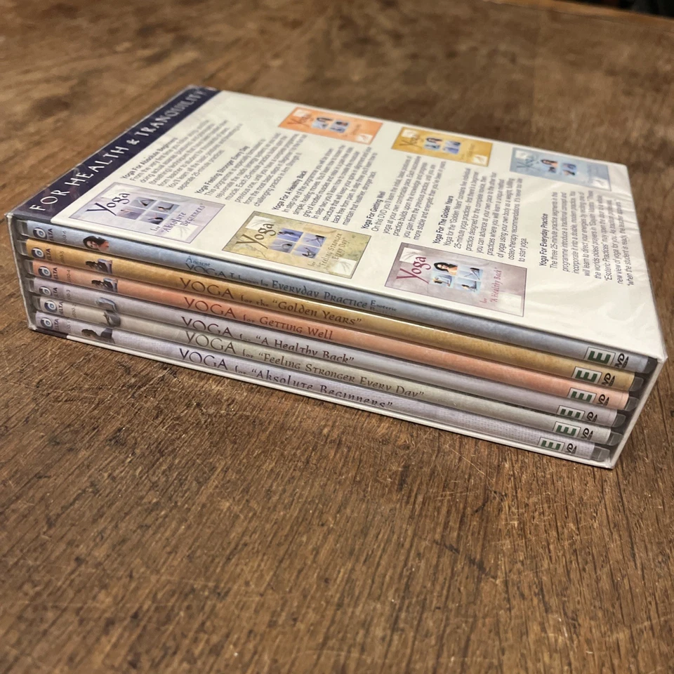 Ultimate Yoga Six DVD Box Set Brand New Sealed For Beginners, Healthy Back Etc. - Image 4 of 4