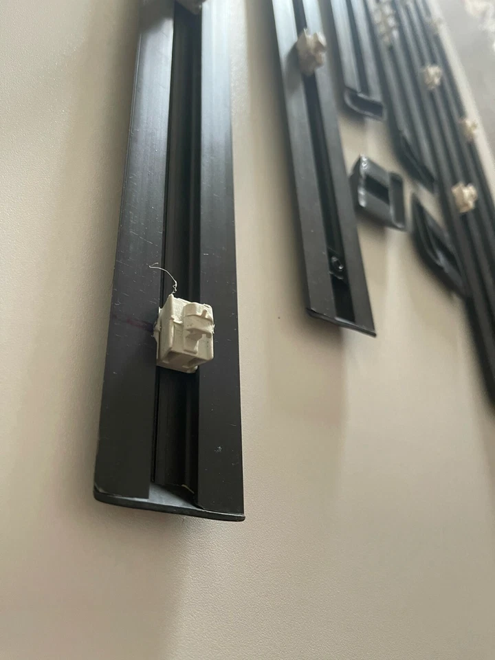 For Mercedes Benz W124 Sedan Door Fender Moulding Trim Set 8 PCS - Image 3 of 4