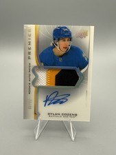2020 UPPER DECK PREMIER DYLAN COZENS ROOKIE PATCH AUTO RC /99 