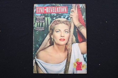 1958 JANUARY 23 CINE-REVELATION MAGAZINE - YVONNE DE CARLO COVER - E 25112