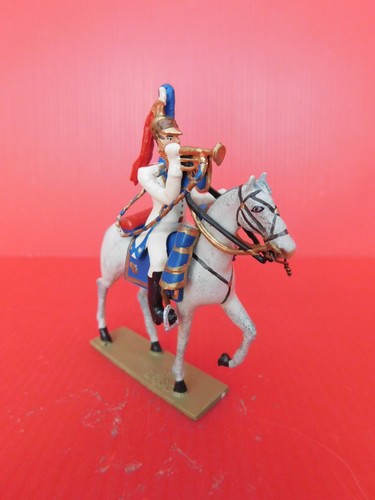 LUCOTTE 1er EMPIRE :LA CAVALERIE : LES DRAGONS DE L'IMPERATRICE : Trompette - Imagen 5 de 6