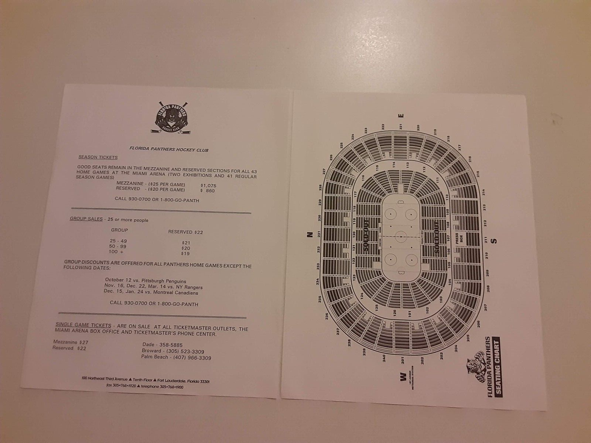 Miami Arena Seating Chart