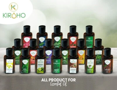 KIROHO Essential Oils Aromatherapy 30ml | Pure Essential Oil for Diffuser & Burner