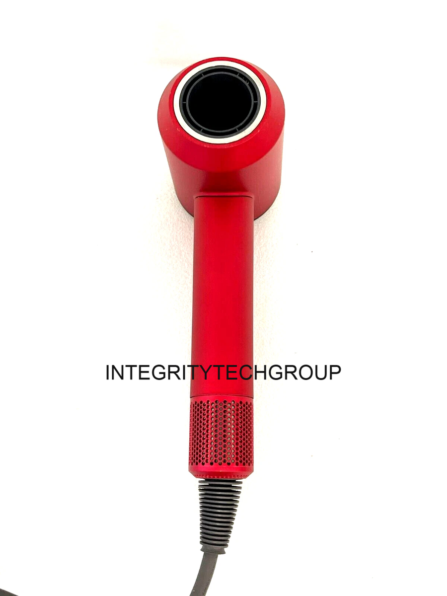 Dyson Supersonic Hair Dryer HD01 Red Plus Concentrator ( USED ) | eBay