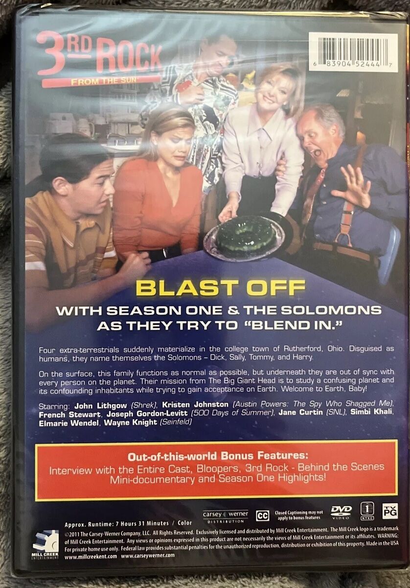 (未使用･未開封品)3rd Rock From the Sun: Season 1 [DVD] 3rd Rock From the Sun Complete Season 1 DVD Set. BRAND NEW
