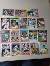 LOT OF 18 LOS ANGELES DODGERS BASEBALL CARDS WORLD SERIES N.L. CHAMPIONSHIPS RAU